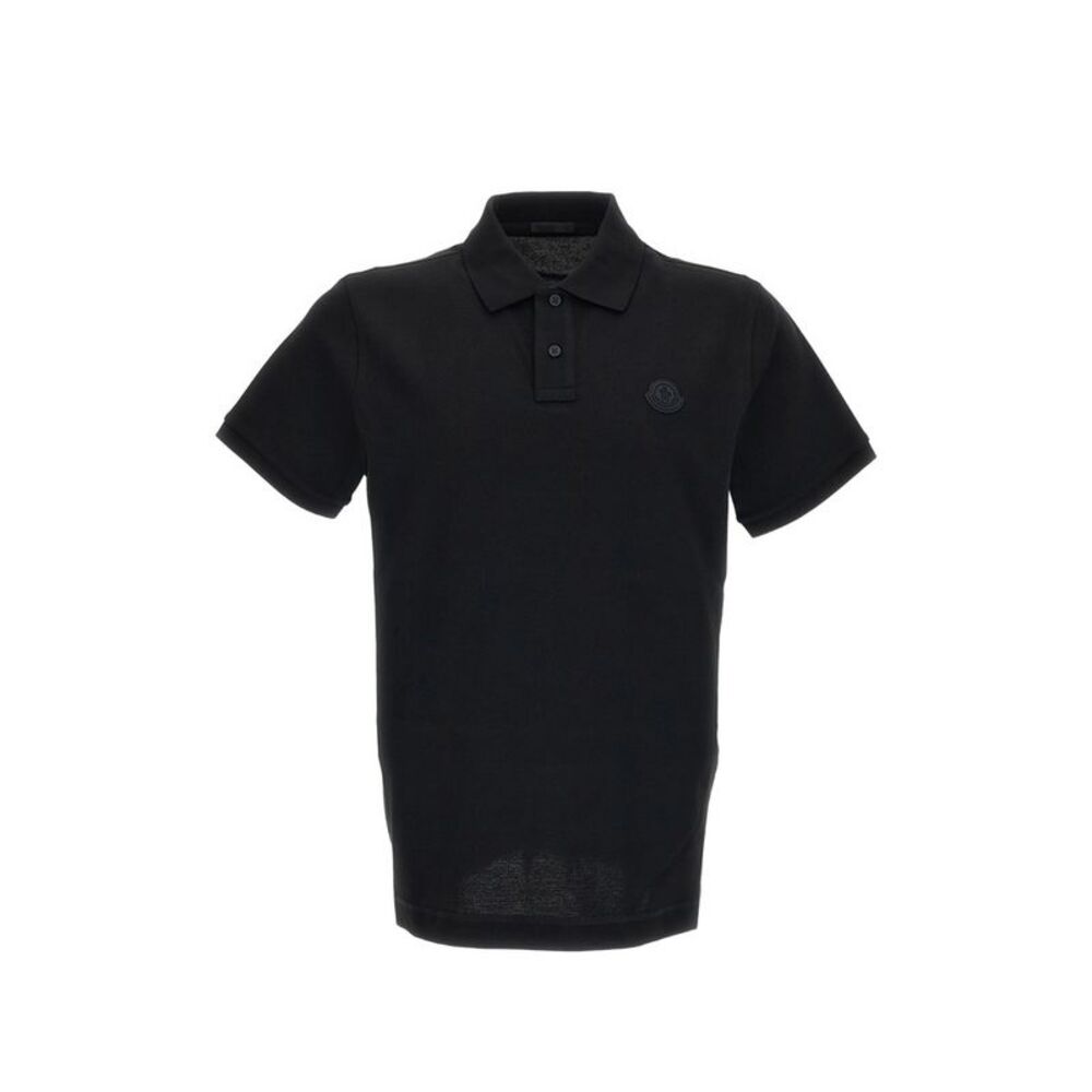 Moncler Black Polo Shirts Men